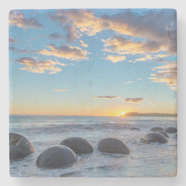 Posavasos De Piedra Nueva Zelandia, Isla del Sur, Moeraki Boulders (Anverso)
