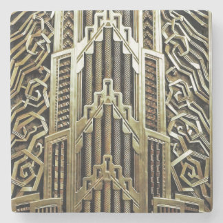 Posavasos De Piedra Nuevo diseño de arte metálico, vintage, elegante,m