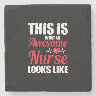 Posavasos De Piedra Nurse Gift Esto Es Lo Que Una Enfermera Impresio
