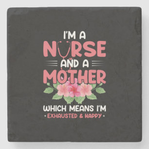 Posavasos De Piedra Nurse Gift Soy Madre Enfermera