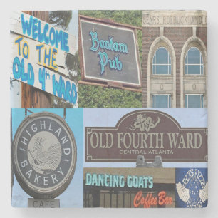 Posavasos De Piedra O4W, Old Fourth Ward Atlanta, O4W