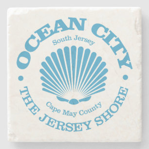 Posavasos De Piedra Ocean City NJ (concha de mar)