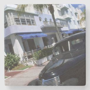 Posavasos De Piedra Ocean Drive, Miami Beach Florida