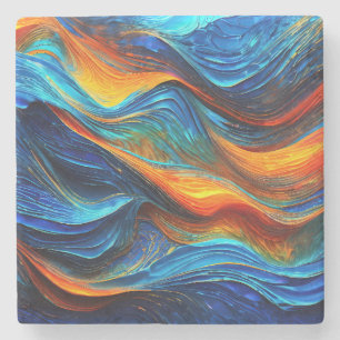 Posavasos De Piedra Ocean Lava "Piroquático"