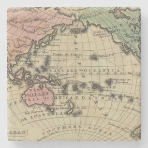 Posavasos De Piedra Océano Pacífico, islas británicas