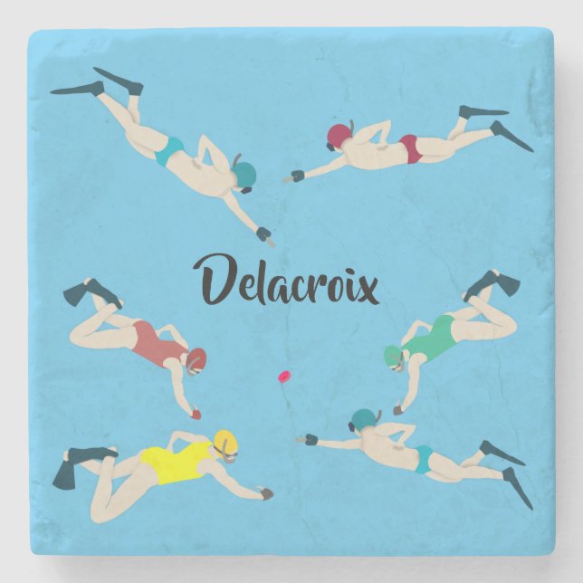 Posavasos De Piedra Octopulsar (Anverso)