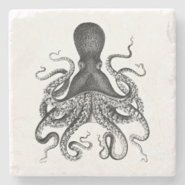 Posavasos De Piedra Octopus vintage