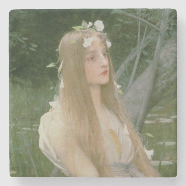 Posavasos De Piedra Ofelia (aceite en lona) (Anverso)