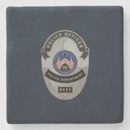 Posavasos De Piedra Oficial de policía