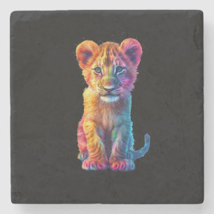 Posavasos De Piedra Oh Baby Big Cat Cub