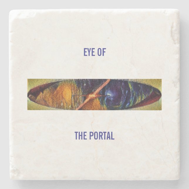 Posavasos De Piedra Ojo del Portal (Anverso)