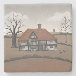 Posavasos De Piedra Old Crow Manor