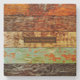 Posavasos De Piedra Old Dock Treasures Coasters