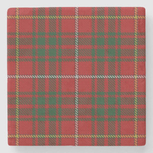 Posavasos De Piedra Old Scots Tavern Clan Bruce Tartan