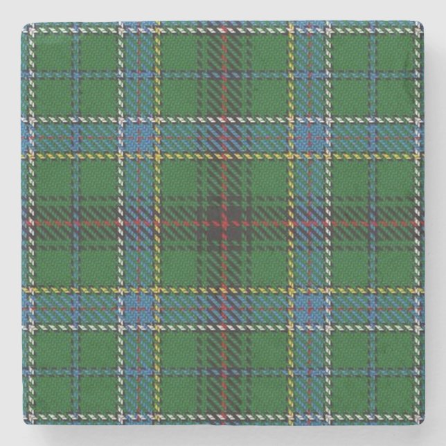 Posavasos De Piedra Old Scots Tavern Clan Duncan Tartan (Anverso)