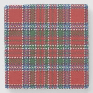 Posavasos De Piedra Old Scots Tavern Clan MacBean MacBain Tartán