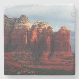 Posavasos De Piedra Olla de Café Nublada Roca en Sedona Arizona