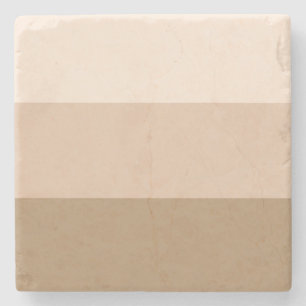 Posavasos De Piedra Ombre marrón a rayas