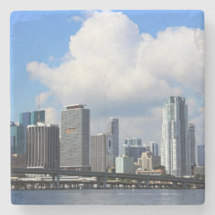 Posavasos De Piedra Opinión de la costa de Miami