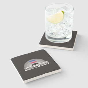 Posavasos De Piedra Orgullo Andrógino