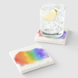 Posavasos De Piedra Orgullo moderno de SlipperyJoe estallar energía y 