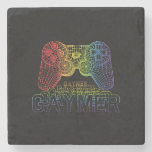 Posavasos De Piedra Orgulloso Gaymer, Gaming Orgullo Gay