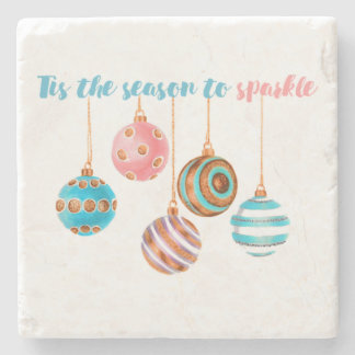 Posavasos De Piedra Ornamentos de árbol de Navidad 26