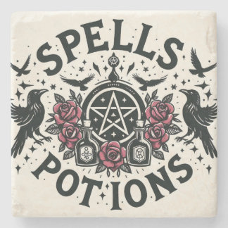 Posavasos De Piedra Ortografía y pictogramas