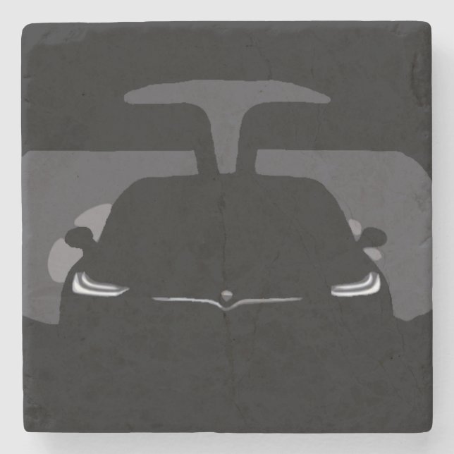 Posavasos De Piedra Oscuridad (Anverso)