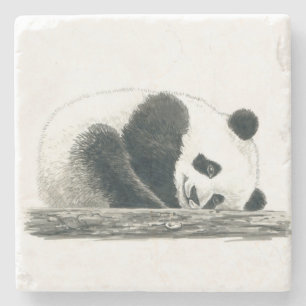 Posavasos De Piedra Oso panda