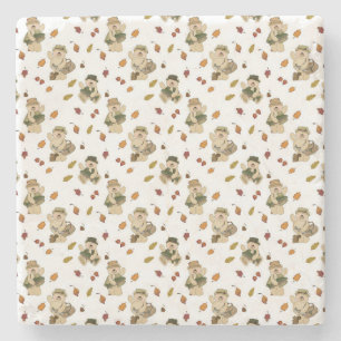 POSAVASOS DE PIEDRA OSO PESQUERO