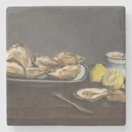 Posavasos De Piedra Ostras (de Edouard Manet)