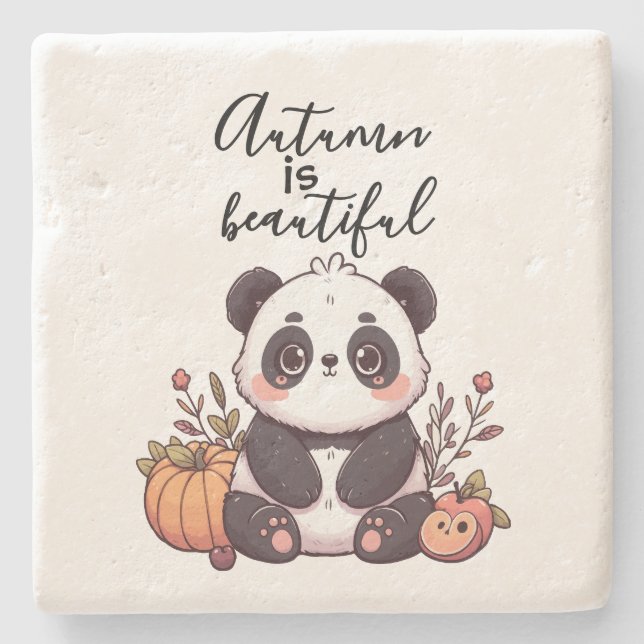 Posavasos De Piedra Otoño (Anverso)