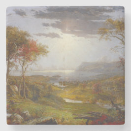 Posavasos De Piedra Otoño en el río Hudson (Estado de Nueva York)