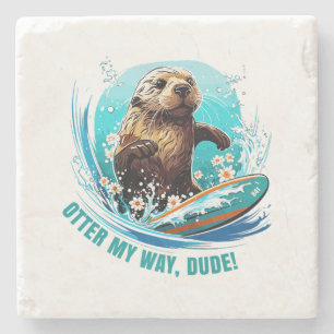 Posavasos De Piedra Otter 841 Surfing Otter Ella Roba Surfboards Otte