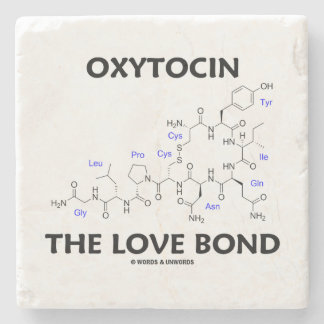 Posavasos De Piedra Oxitocina la estructura bioquímica del enlace del