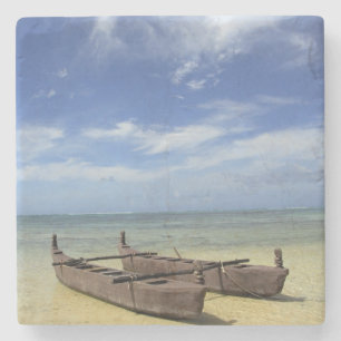 Posavasos De Piedra Pacífico Sur, Polinesia Francesa, Marruecos.