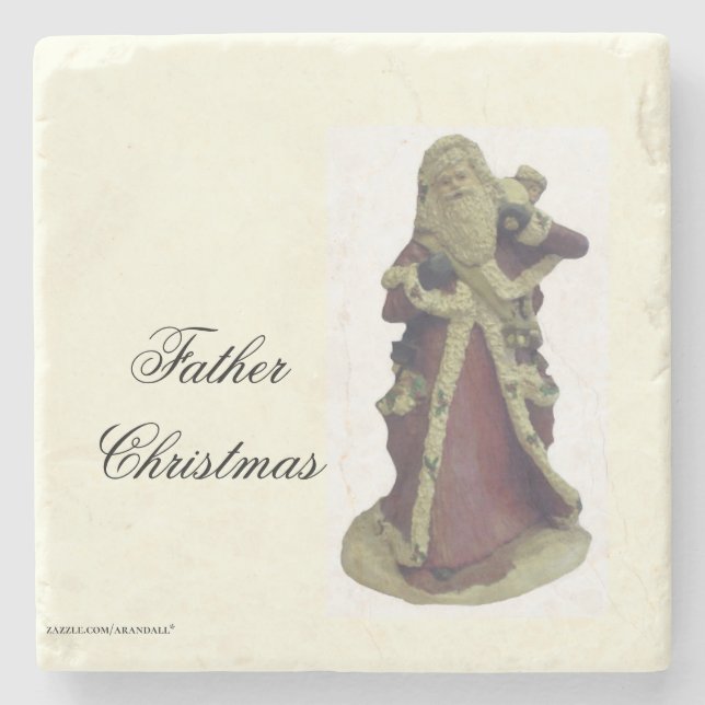 POSAVASOS DE PIEDRA PADRE CHRISTAS (Anverso)