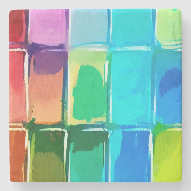 Posavasos De Piedra Paint (Anverso)