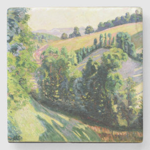 Posavasos De Piedra Paisaje en Pontgibaud, c.1895 (aceite en lona)