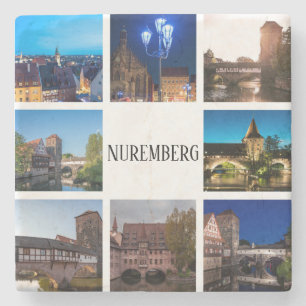 Posavasos De Piedra Paisajes de Nuremberg