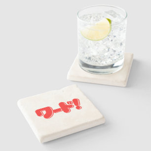 Posavasos De Piedra ¡Palabra japonesa! ワード!