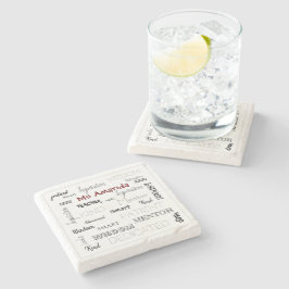 Posavasos De Piedra Palabras inspiradoras: Apreciación de los docentes