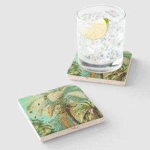 Posavasos De Piedra Palas botánicas Ernst Haeckel