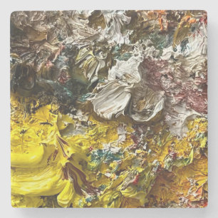 Posavasos De Piedra Paleta del artista #1