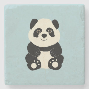 Posavasos De Piedra Panda
