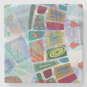 Posavasos De Piedra Paneles de mitad de período III