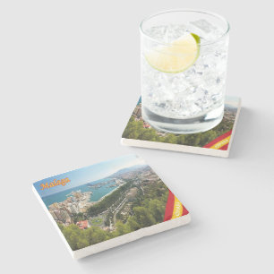 Posavasos De Piedra panorama de zES032 de MALAGA, España, Europa,