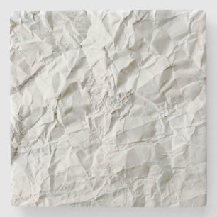 Posavasos De Piedra Papel arrugado divertido