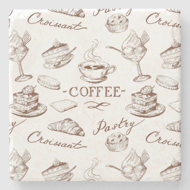 Posavasos De Piedra Papel dulce (Anverso)